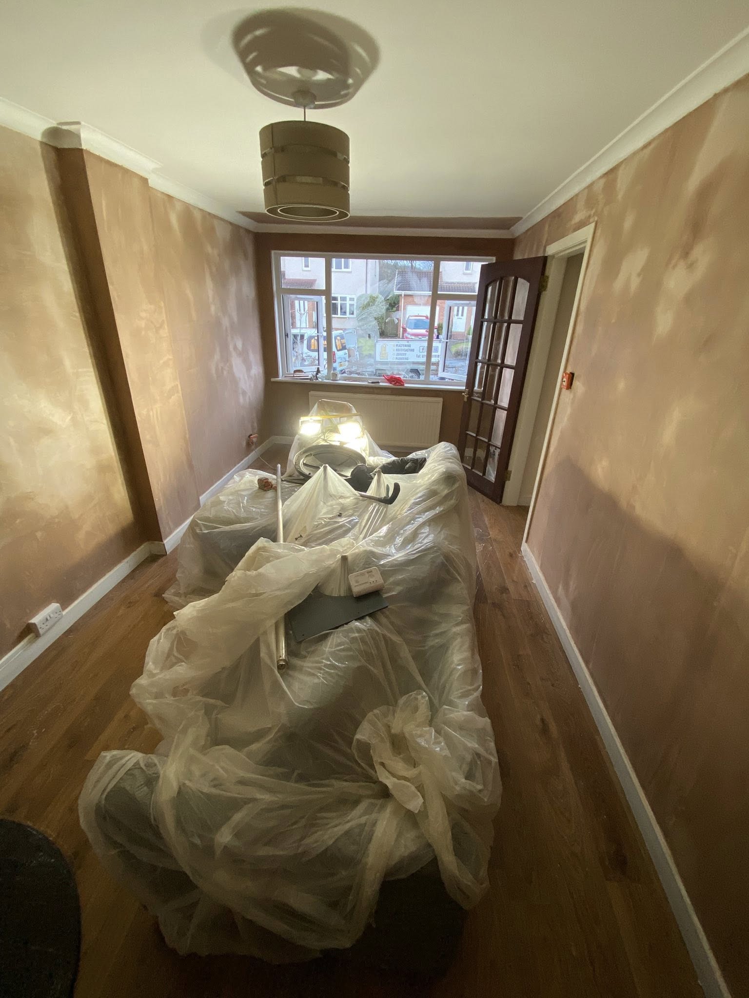 Plastering